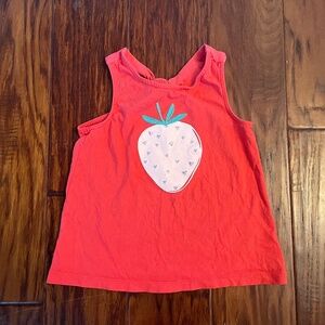 Gap Kids knit strawberry tank top